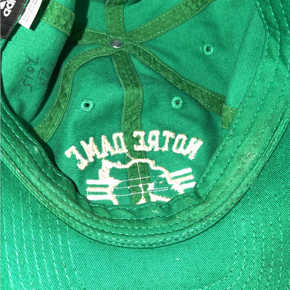 Notre Dame Shamrock Football Cap - Green - Picture 4 of 5